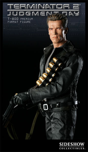T-800 Terminator 2 Judgment Day 1:4 Statue Sideshow Collectibles Premium Format Figure