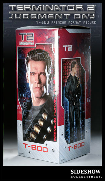 T-800 Terminator 2 Judgment Day 1:4 Statue Sideshow Collectibles Premium Format Figure