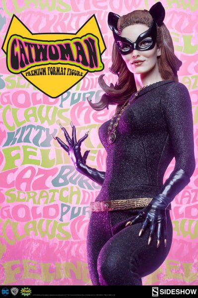 Catwoman Julie Newmar 1966 TV Classic Premium Format™ Figure Sideshow Collectibles