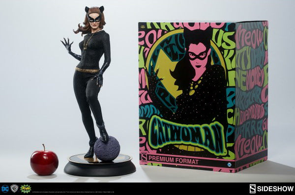 Catwoman Julie Newmar 1966 TV Classic Premium Format™ Figure Sideshow Collectibles