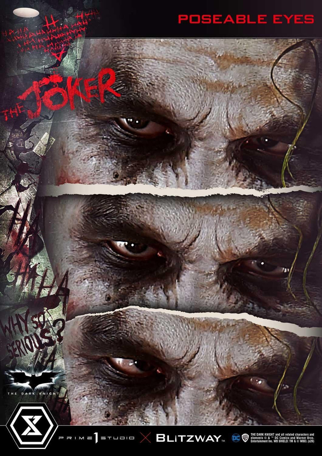 The Joker Heath Ledger The Dark Knight 1/3 Scale Statue (Regular Edition)