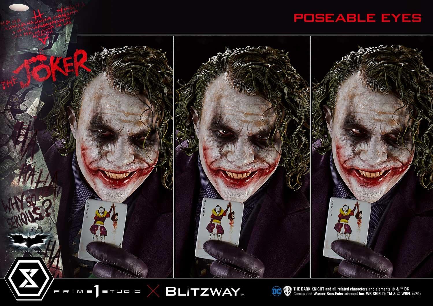 The Joker Heath Ledger The Dark Knight 1/3 Scale Statue (Regular Edition)