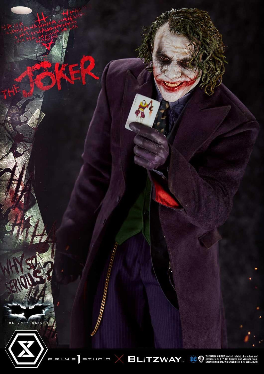 The Joker Heath Ledger The Dark Knight 1/3 Scale Statue (Regular Edition)