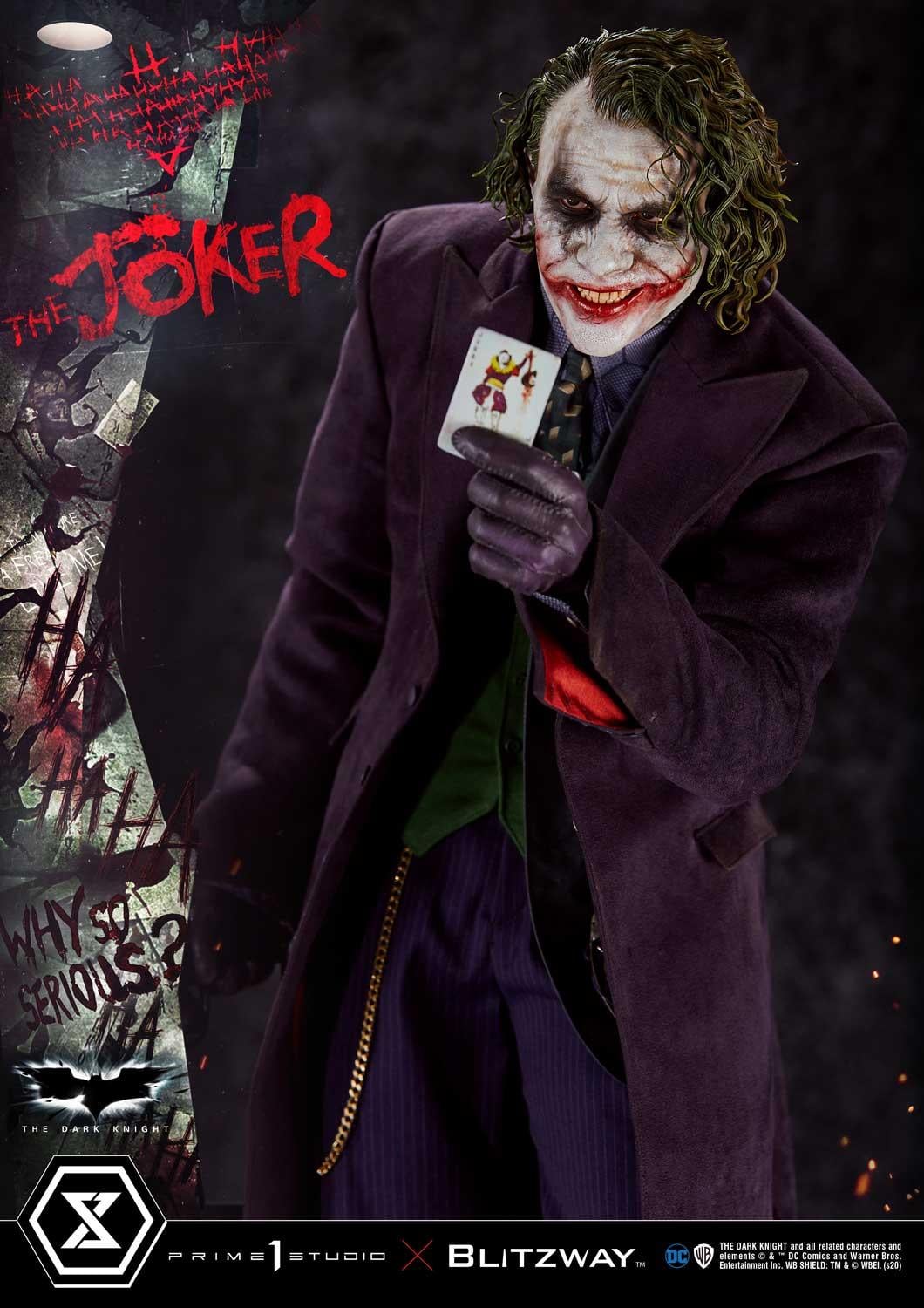 The Joker Heath Ledger The Dark Knight 1/3 Scale Statue (Regular Edition)