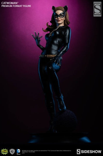 Catwoman Julie Newmar 1966 TV Classic Premium Format™ Figure Sideshow Collectibles