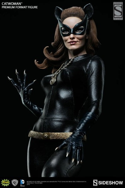 Catwoman Julie Newmar 1966 TV Classic Premium Format™ Figure Sideshow Collectibles