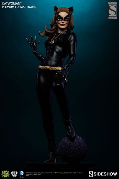 Catwoman Julie Newmar 1966 TV Classic Premium Format™ Figure Sideshow Collectibles